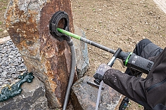 Эксплуатация дрелей для мокрого алмазного бурения Eibenstock END 1550 P