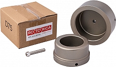 Комплектация насадки для паяльника полипропиленовых труб Rotorica 75 мм