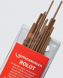 Серебряный припой Rothenberger Rolot S 2 CP 105 в упаковке